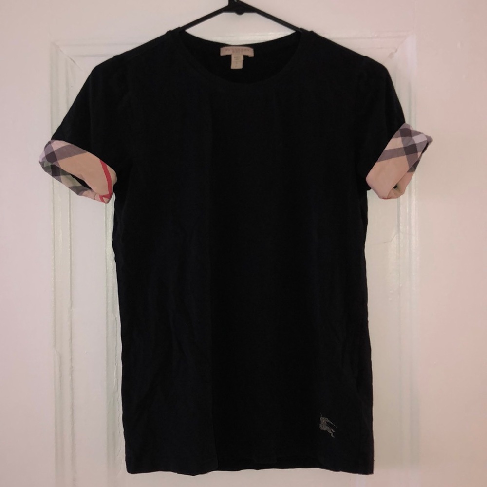 Burberry Brit Black T Shirt Size Small